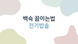 백숙 끓이는법 전기밥솥, 90분 만에 맛집 수준 보양식 뚝딱