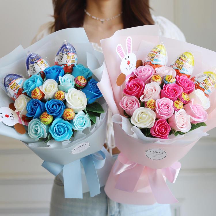 사탕꽃다발 만드는법, 다이소 1만 원으로 30분 완성된 달콤 폭발!