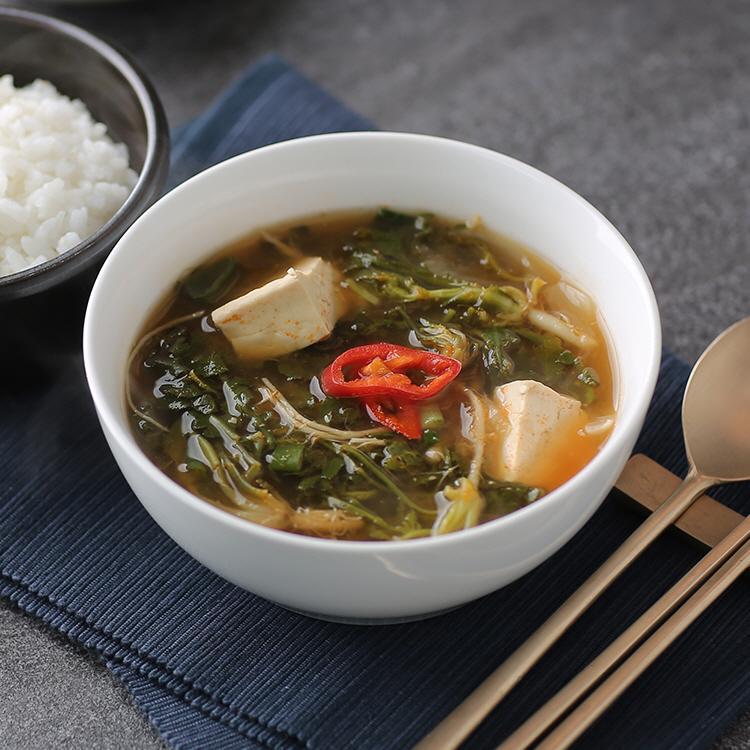 냉이된장국 레시피, 고소함 10배 올리는 생콩가루 꿀팁