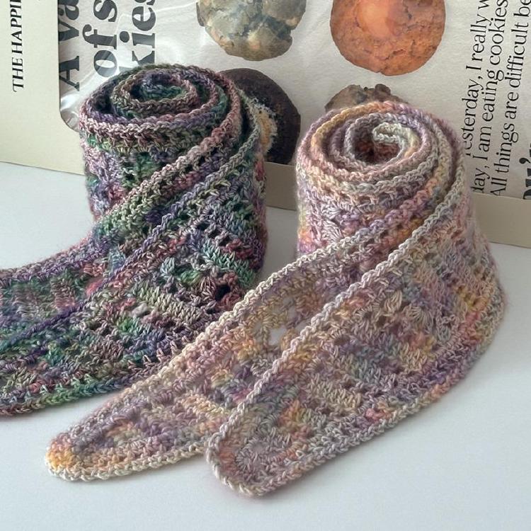 쁘띠스카프 도안, 초보 2시간만에 뚝딱 완성된 비밀