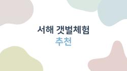 서해 갯벌체험 추천, 진흙투성이 행복이 기다린다!